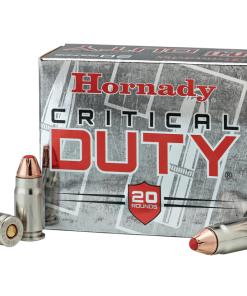 Hornady Critical Duty Handgun Ammo Nickel 9mm 25-Rounds 135 Grain FlexLock
