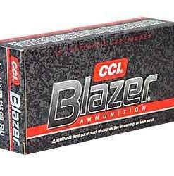 CCI Blazer 9mm 115GR FMJ 50Rds Aluminum case