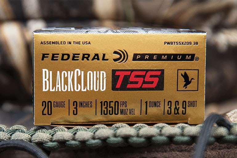 FEDERAL BLACK CLOUD WATERFOWL TSS 20 GA. 3" #9 CASE