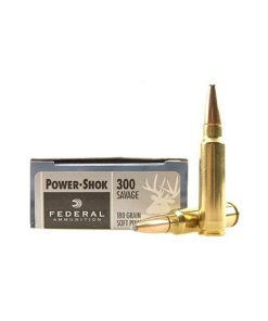 Federal PWRSHK 300SAV 180GR SP 20rds