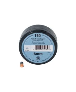 Walther RWS Flobert .22 L.R. 6mm CB Cap Conical 150Rds