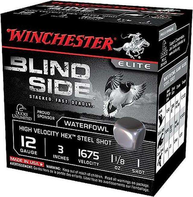 WINCHESTER AMMO SBS12LHV2 BLINDSIDE 12 GAUGE 3.5" 1-3/8 OZ 2 SHOT- CASE