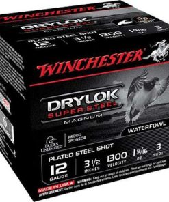 WINCHESTER AMMO XSM12L3C DRYLOK SUPER STEEL MAGNUM 12 GAUGE 3.5" 1 9/16 OZ 3 SHOT - CASE