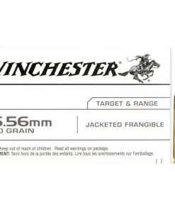 Winchester Ammunition Target and Range Jacketed Frangible 5.56 50gr 20rds