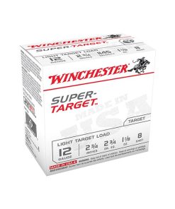 Winchester Super Target 12GA 2.75-inch 1-1/8oz #8 Shot 25Rds