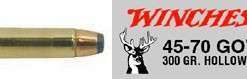 45-70 Government by Winchester 45-70 Govt, 300gr, Super-X Jacketed Hollow Point, (Per 20) [Winchester Ammo]